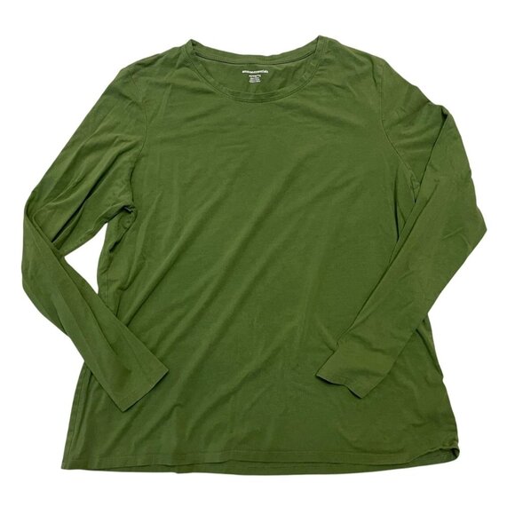 Amazon Essentials Women's Regular-Fit Long-Sleeve Crewneck T-Shirt 2X XXL - Picture 3 of 7